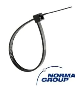 Abraçadeiras em Nylon Pretas 290x3,5 mm (saco 100) Norma