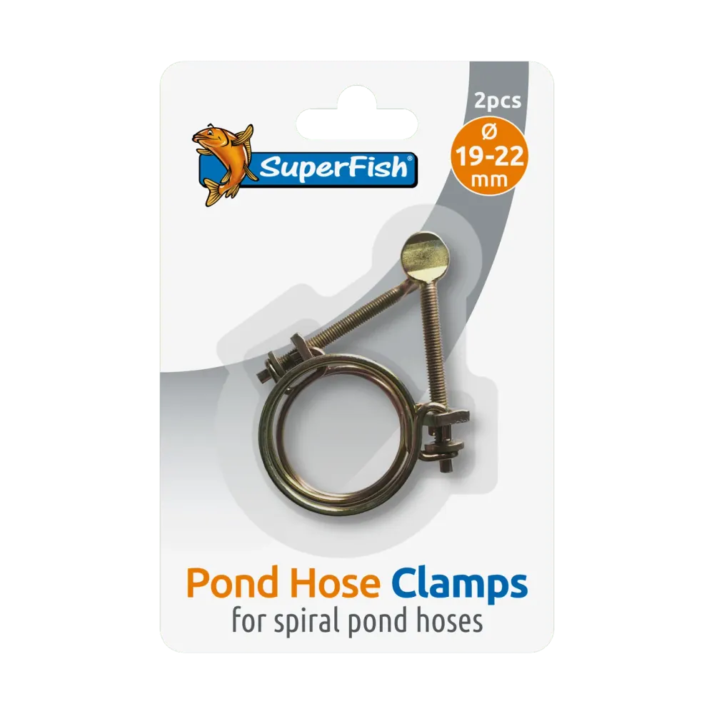 Abraçadeira com porca borboleta 19-22MM pack de 2 - Superfish Aquaforte