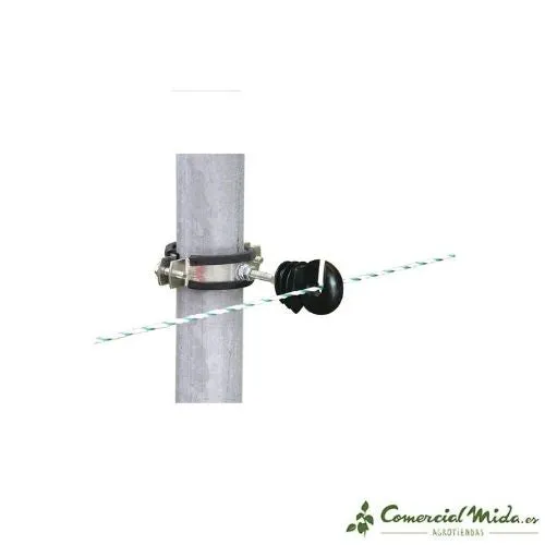 Braçadeira de isolador INSPROVET para postes de metal
