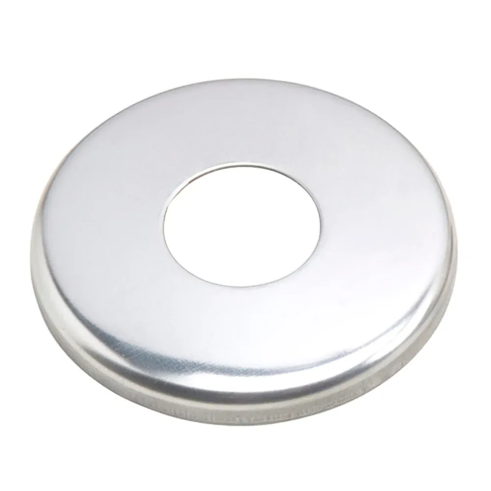 Guarnição de escudo de ço abobadado de 1/2"