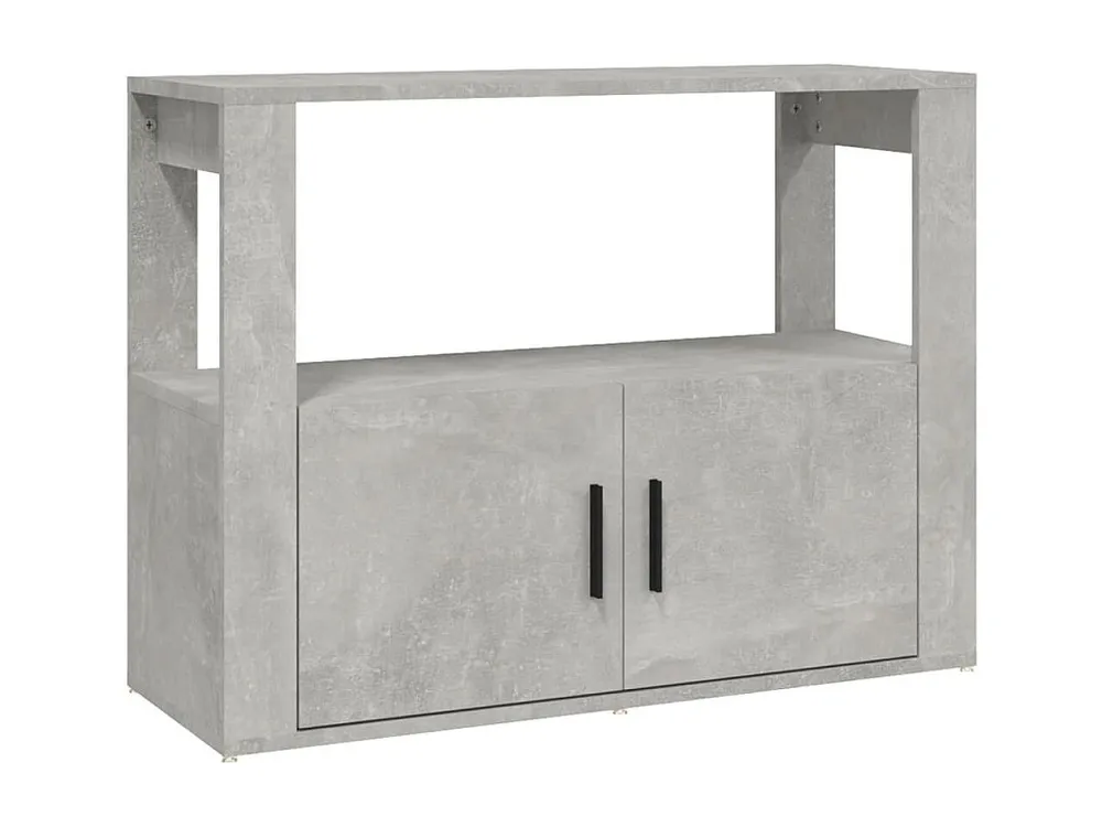 Aparador 80x30x60 cm derivados de madeira cinzento cimento