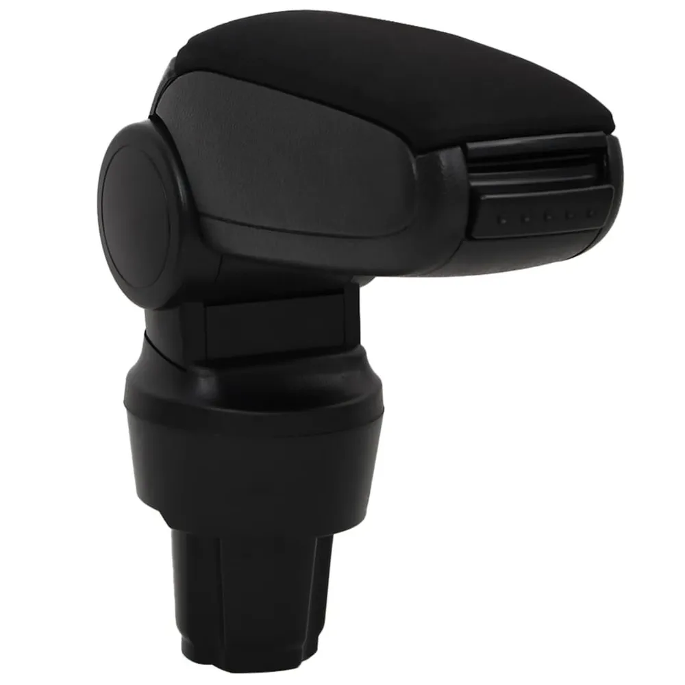 Apoio de braço para carro 13x33x(33-49) cm ABS preto