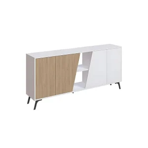 Consola Fiona 180 cm Branco - Carvalho