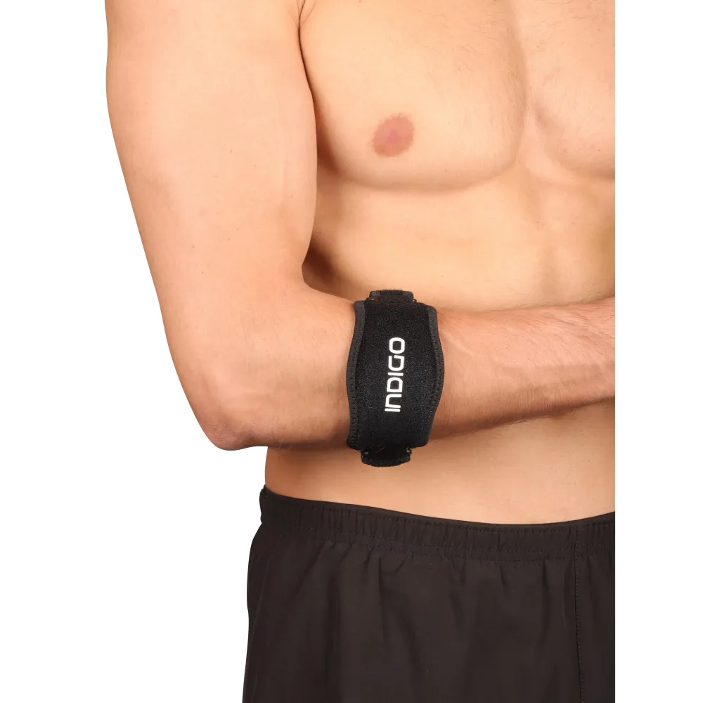 Elbow Brace Neoprene INDIGO Black Padrão Size