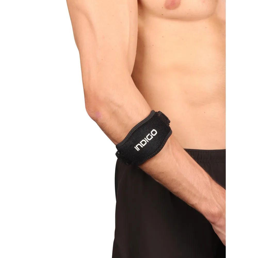 Elbow Brace Neoprene INDIGO Black Padrão Size