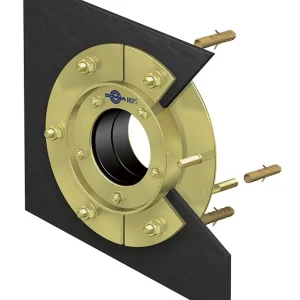 Inserto de vedação DOYMA Curaflex C/2/SD/5 com DPS DN 200, para 125,0 - 135,0 GGV / EPDM, 103512520000