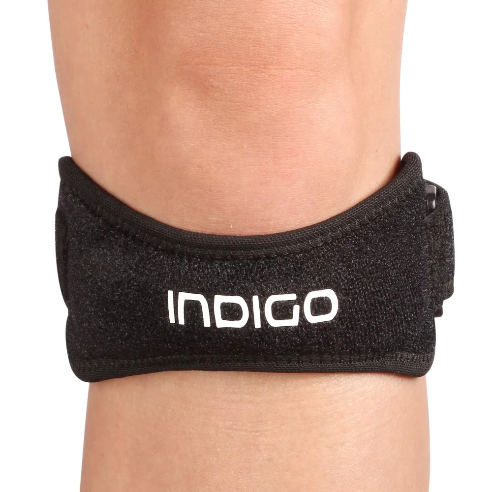 Knee Brace Strap Meniscus Neoprene INDIGO Negro