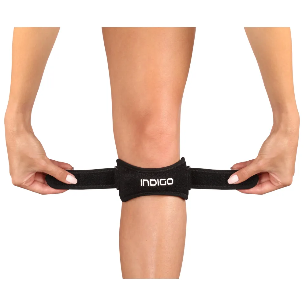 Knee Brace Strap Meniscus Neoprene INDIGO Negro