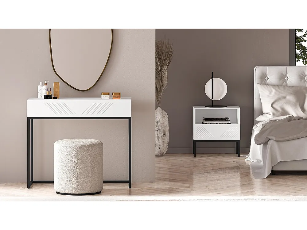 Mesa Consola CLEARING CONT92 92x40x78 Branco