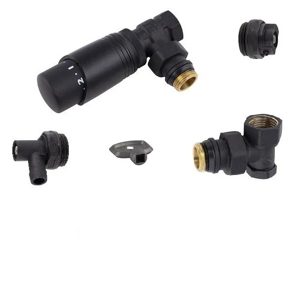 Kit válvula termostática DECO BLACK