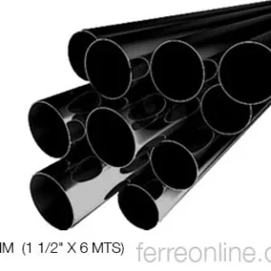 TUBO ACERO NEGRO C-30 38MM 1 1/2" X 6MTS (ESTRUCTURAL) PROLAMSA
