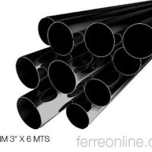 TUBO ACERO NEGRO C-30 75MM 3" X 6MTS (ESTRUCTURAL) PROLAMSA