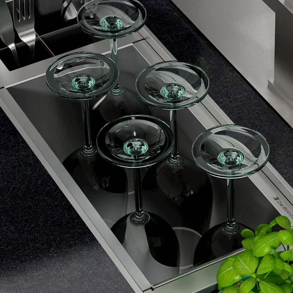 Escorredor Profundo Debacco Inox 30cm para Canal Organizador