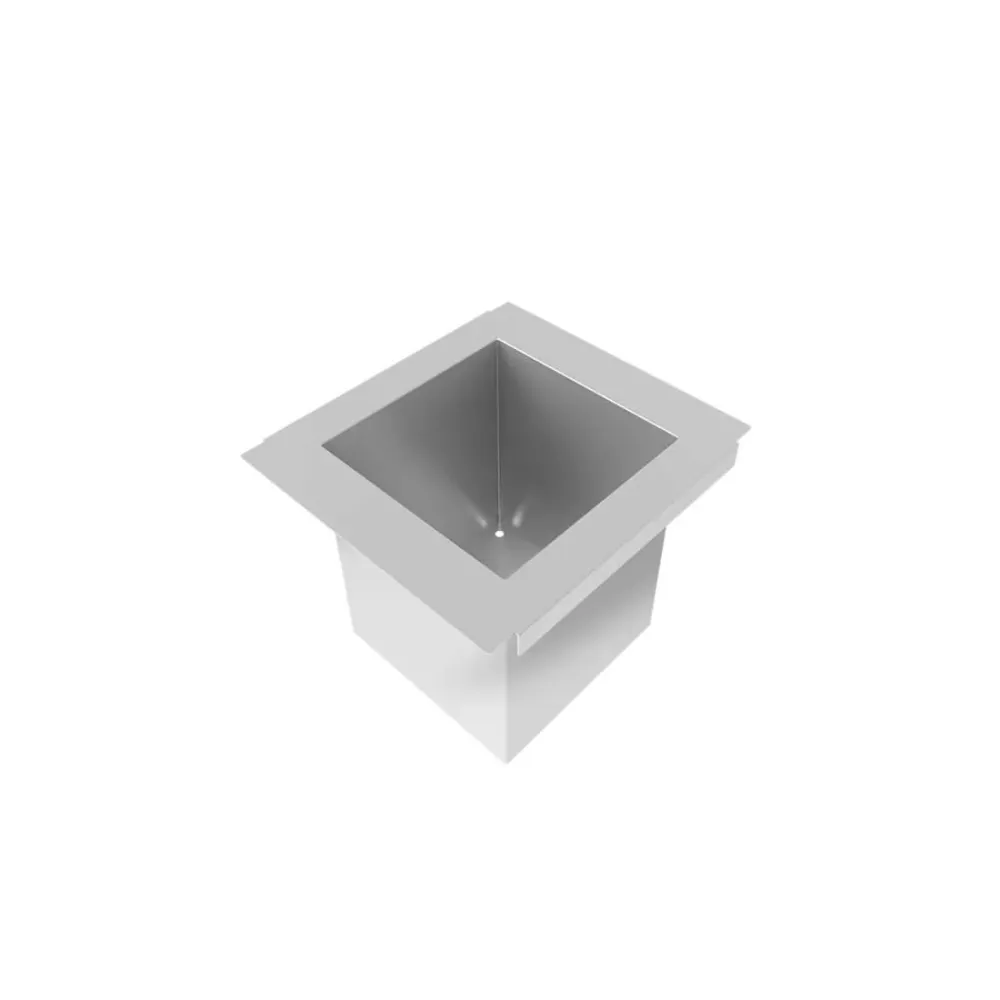 Porta Potes Mini Horta Debacco Inox 15cm para Canal Organizador