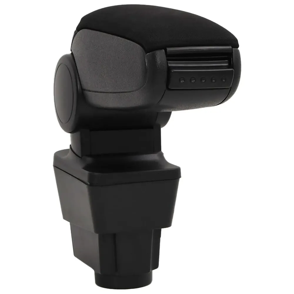 Apoio de braço para carro 11x35x(32-49) cm ABS preto