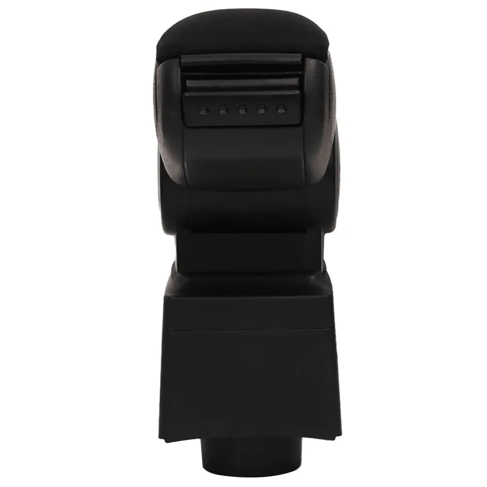 Apoio de braço para carro 12x34x(35-47) cm ABS preto