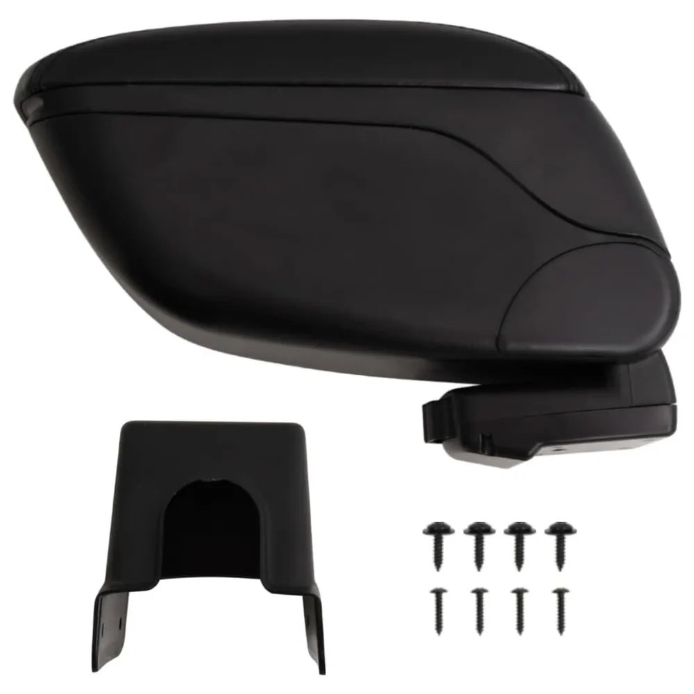 Apoio de braço para carro 13x31x(31-44) cm ABS preto