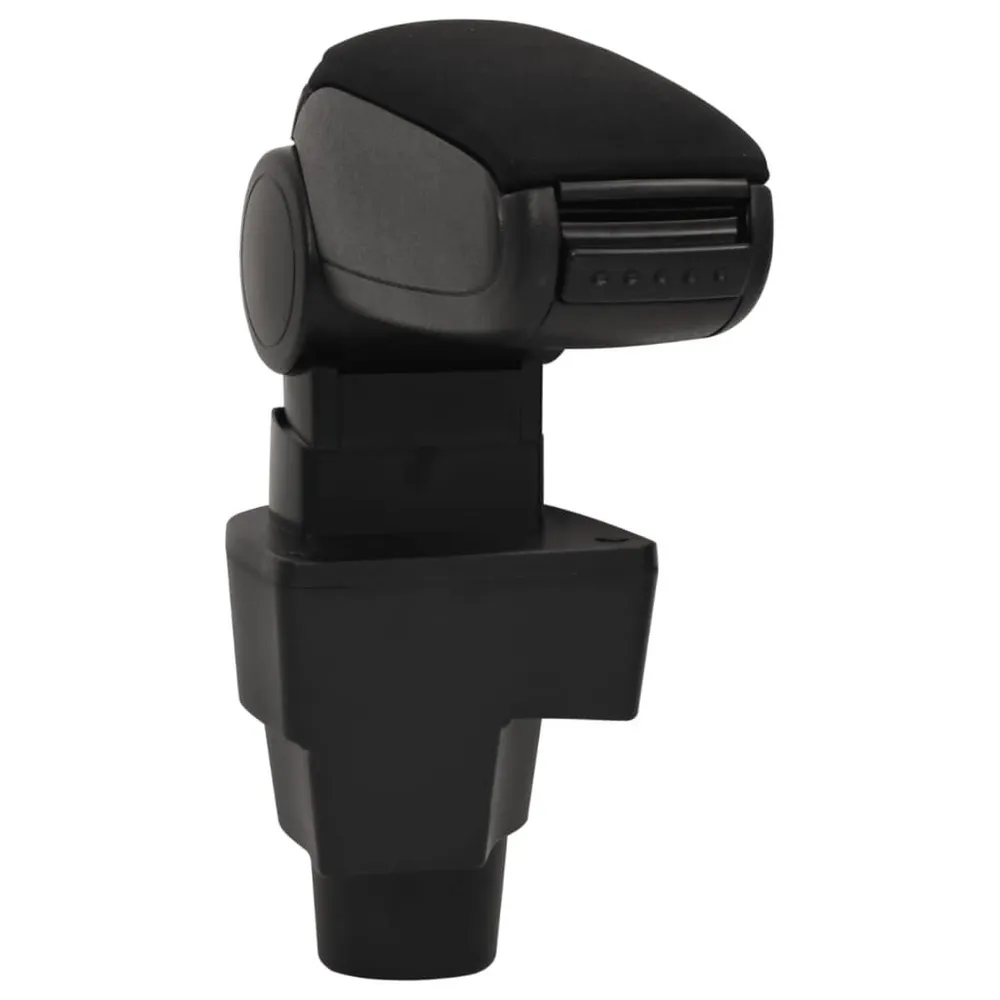 Apoio de braço para carro 15,5x32x(41-54) cm ABS preto