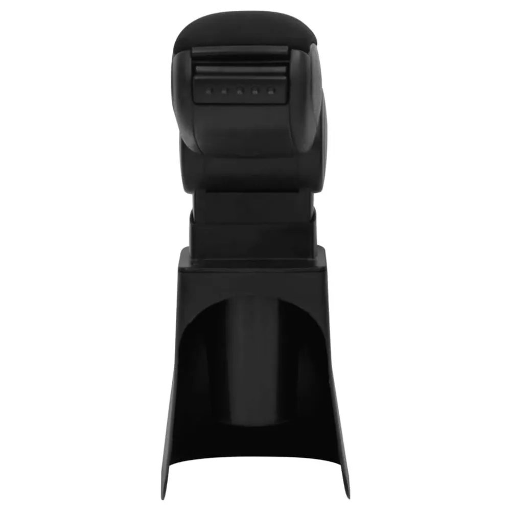 Apoio de braço para carro 16x36x(41-57) cm ABS preto