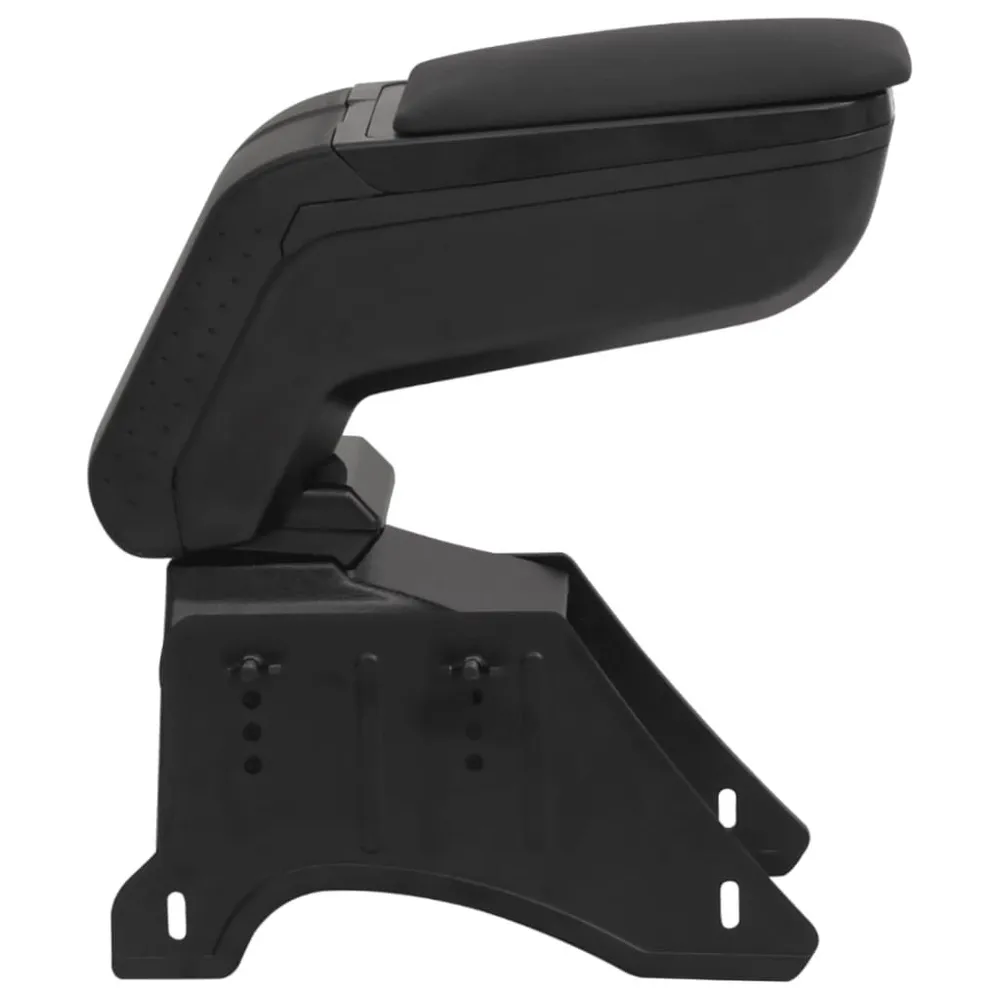 Apoio de braço para carro multimarca 14x30x(32-48,5) cm ABS preto
