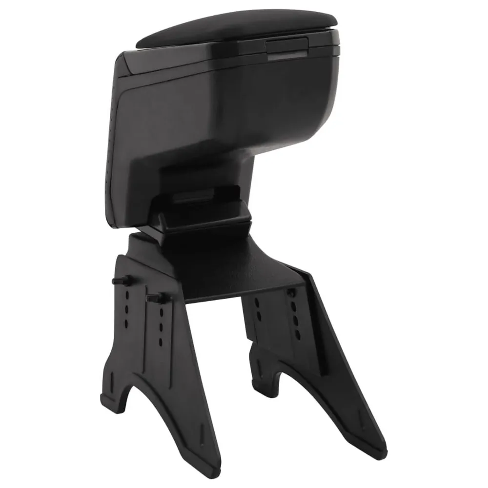 Apoio de braço para carro multimarca 14x30x(32-48,5) cm ABS preto