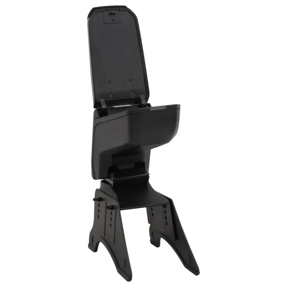 Apoio de braço para carro multimarca 14x30x(32-48,5) cm ABS preto