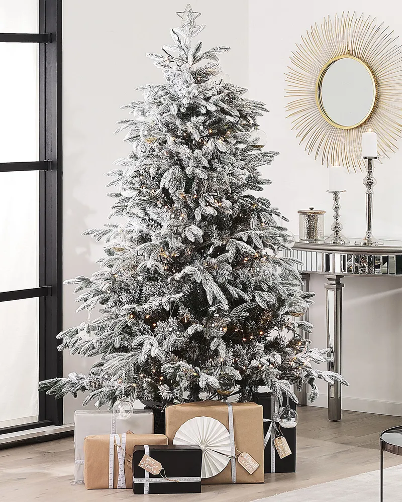 Corrente para Neve Árvore de natal com efeito de neve branco 180 cm BASSIE