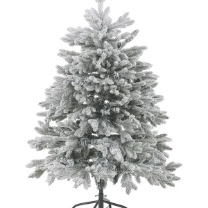 Resistente para Inverno Árvore de natal com efeito de neve branca 120 cm FORAKER