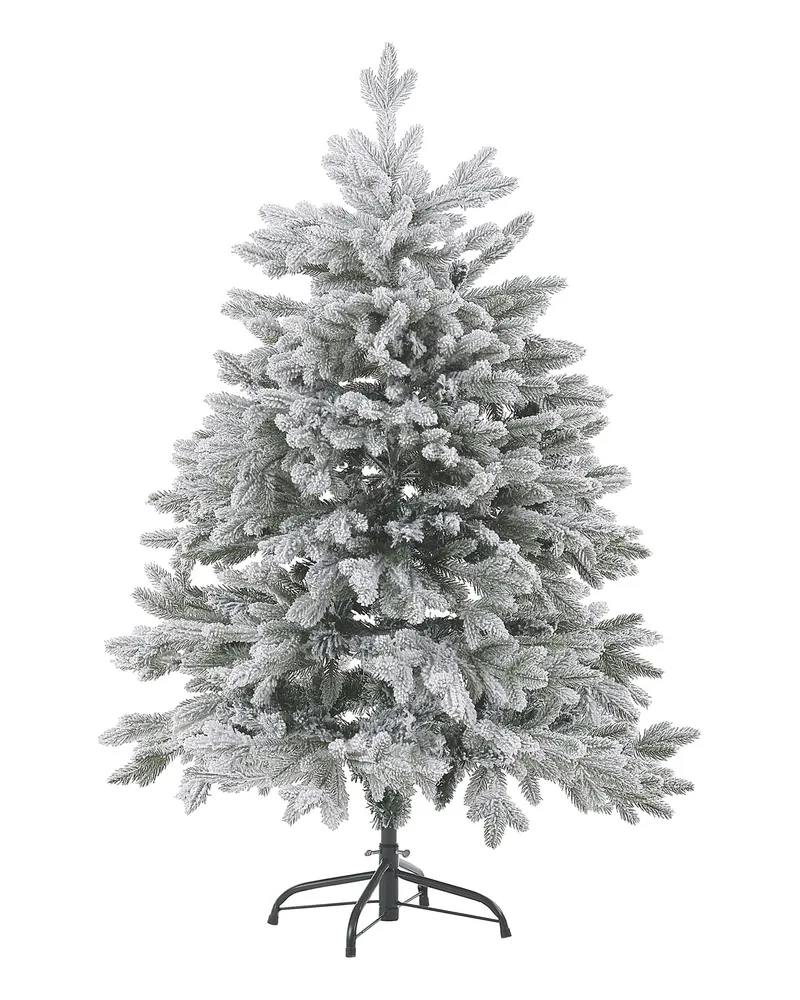 Resistente para Inverno Árvore de natal com efeito de neve branca 120 cm FORAKER