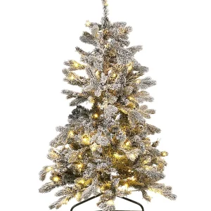 Árvore de Natal com efeito de neve 120 cm TATLOW com Proteção Anticorrosiva