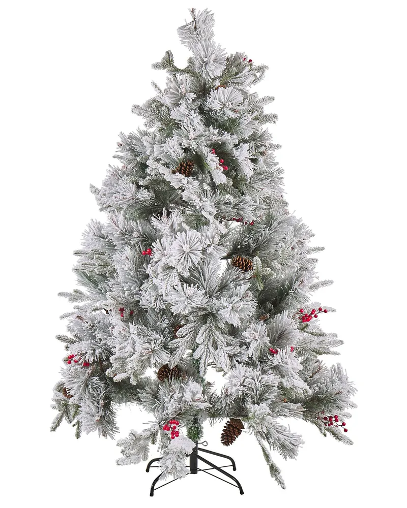 Árvore de natal com efeito de neve 180 cm MASALA com Borracha Resistente