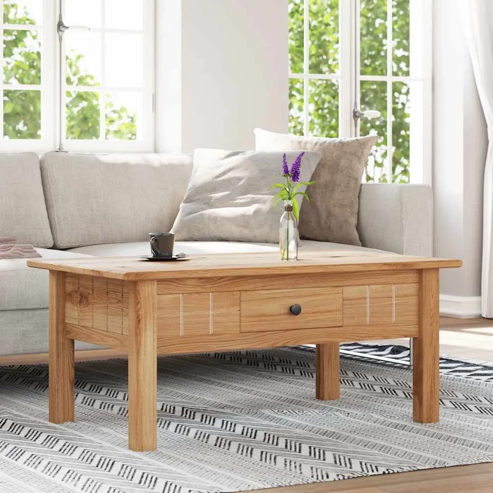 Mesa de centro 100x60x45 cm pinho maciço Panama