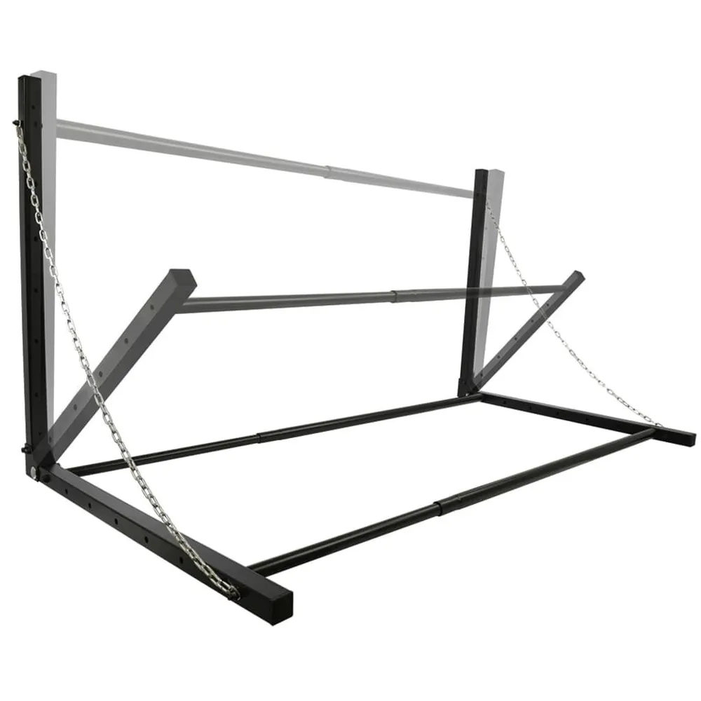 ProPlus Estante de parede para pneus ço preto