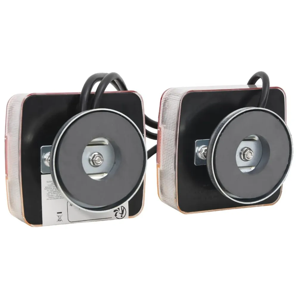Farolins de reboque 2 pcs lâmpada LED 12V vermelho