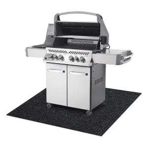 Tapete protetor de grelha GIN 2057 para terraço, exterior - antracite 120x120 cm