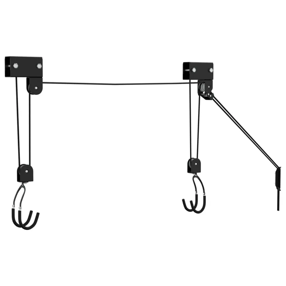 Guincho de bicicleta com suporte de teto 57 kg