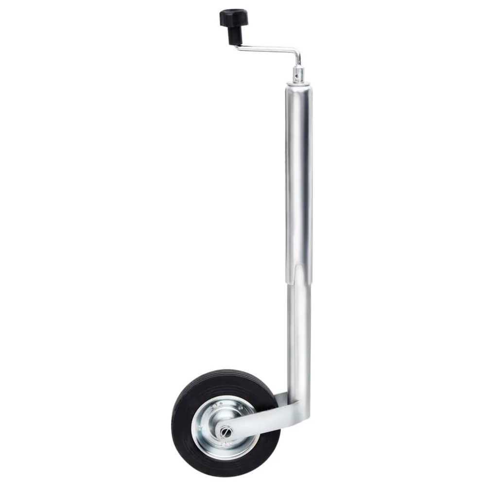 Roda jockey para reboque 48 mm ço galvanizado