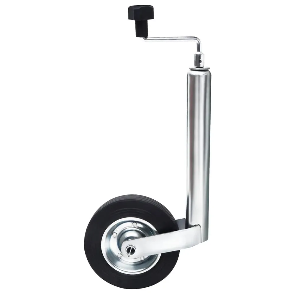 Roda jockey para reboque 48 mm ço galvanizado