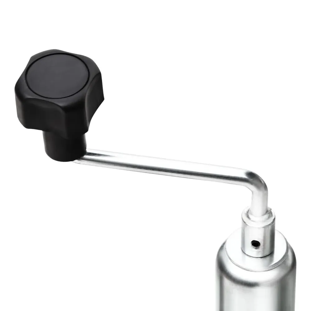 Roda jockey para reboque 48 mm ço galvanizado