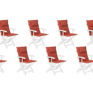 Set 8 Outdoor Seat/Back Cushions Carmim MAUI