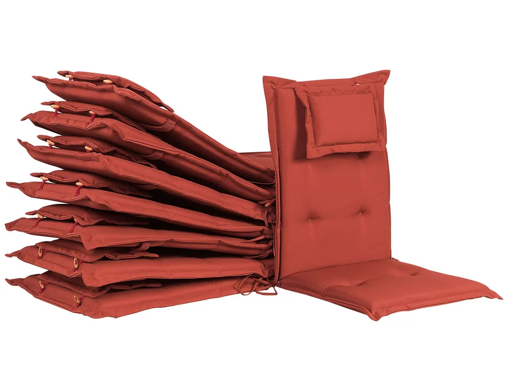 Set 8 Outdoor Seat/Back Cushions Carmim MAUI