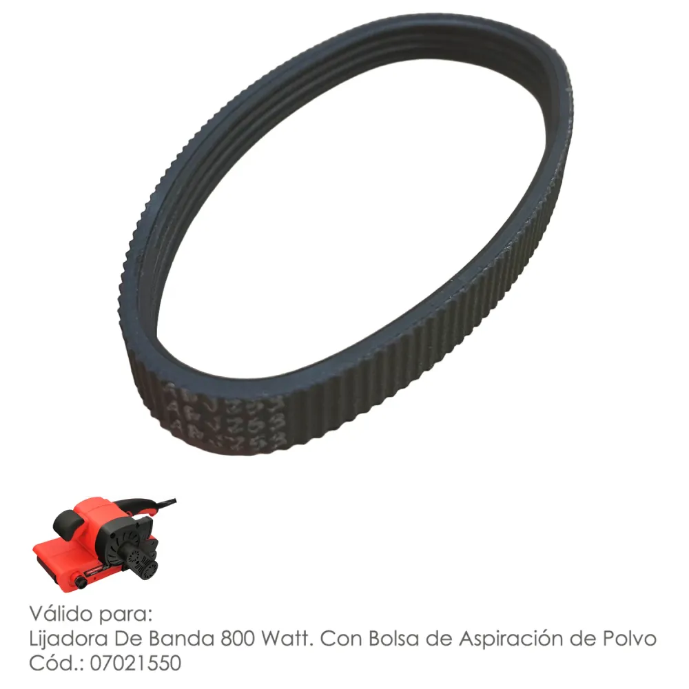 Lixa de reposição para lixadeira de cinta 75x457 mm, grão 80 (1 unidade)
