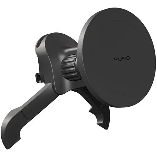 Barra de Carga Suporte Magnético para Grelha de Ventilação Carro 100% Mag Holder 360 - Preto