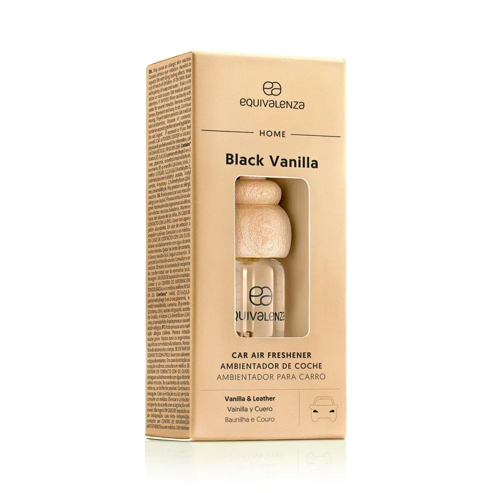 Ambientador coche Preto Vanilla (baunilha e couro)