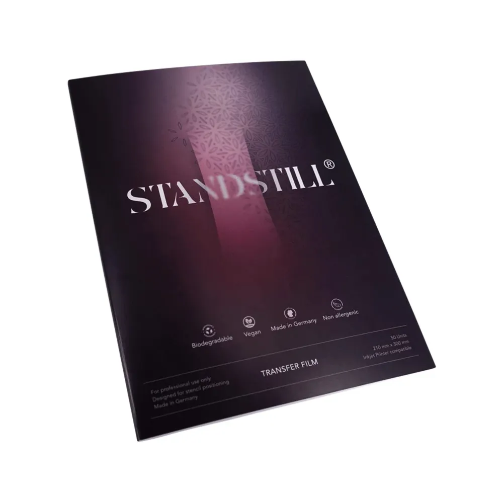 Conjunto StandStill Filme de Transferência 50 pcs & Spray Adesivo para Estêncil