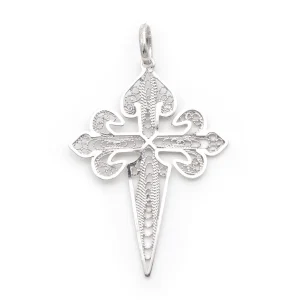 Medalha Cruz de Santiago, Filigrana Portuguesa, Prata de Lei 925