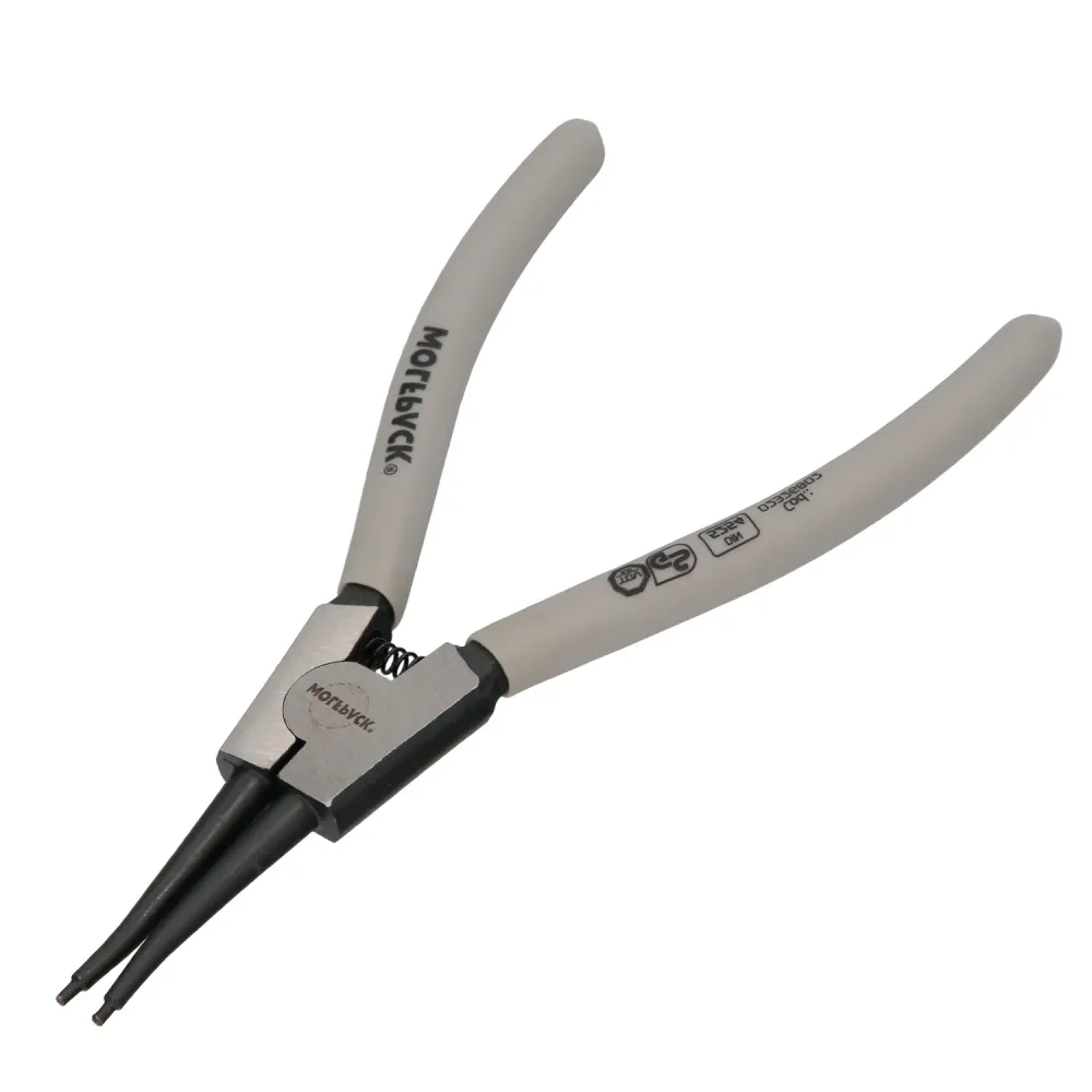 Alicate para éis de retenção externos retos, 175 mm. ço DIN 5254. éis de retenção, éis de retenção, éis de retenção