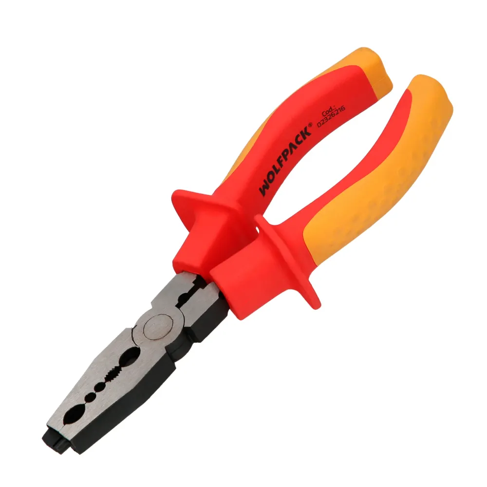 Alicate decapador multifuncional de 150 mm. Cabos isolados. Alicate decapador de fios de ço cromo vanádio, cortador de cab...
