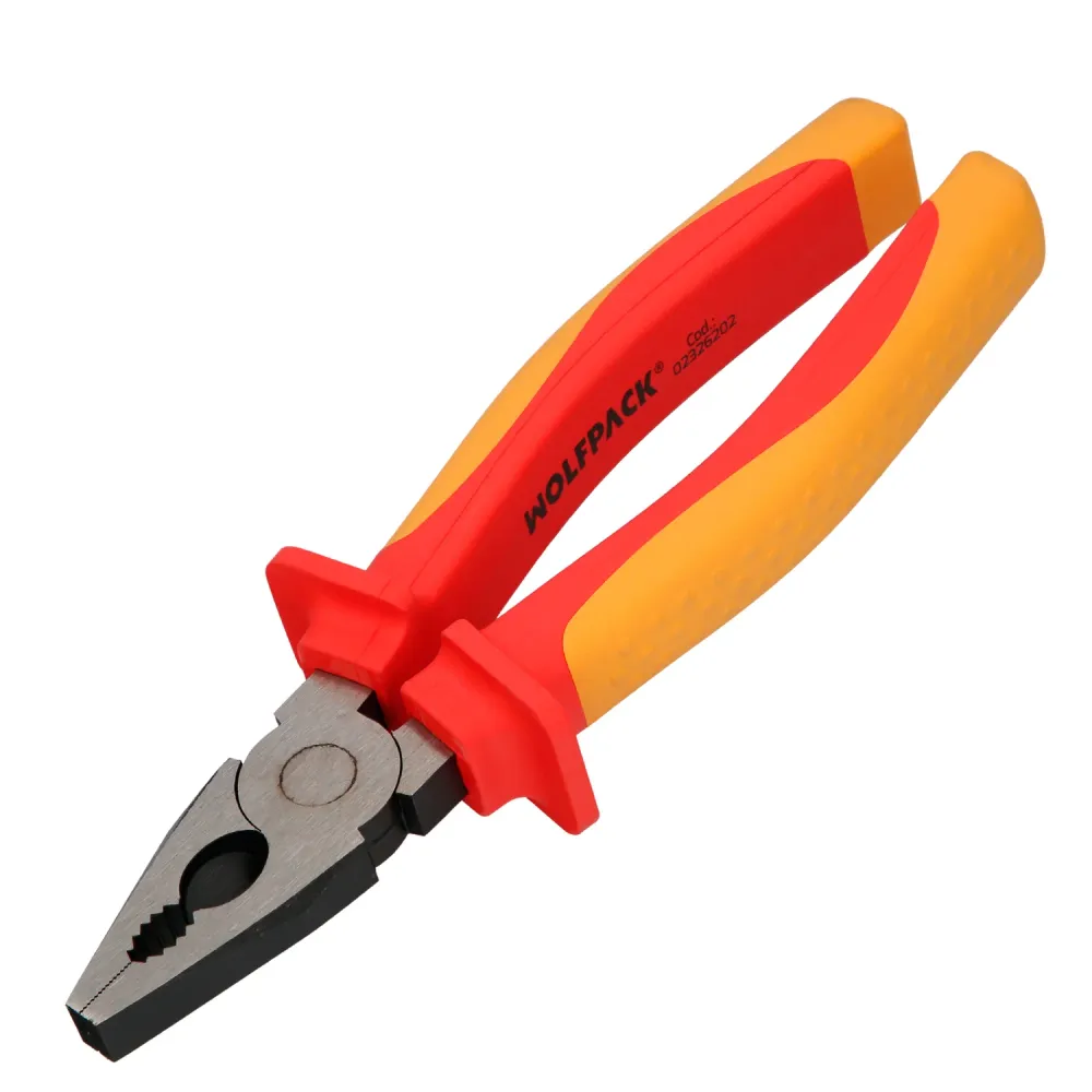 Alicate Universal 200 mm. Cabos Isolados. Alicate Decapador de Fios de ço Cromo Vanádio, Cortador de Cabos, Decapador de C...