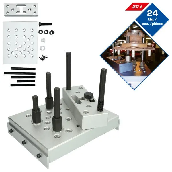 Disco de Freio Almofada de pressão Brilliant Tools, 24 peças, BT676007